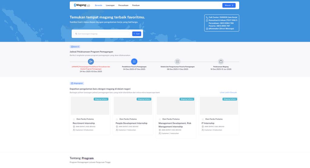 Maganghub batch III. (Dok. maganghub.kemnaker.go.id)