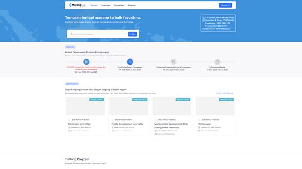 Maganghub batch III. (Dok. maganghub.kemnaker.go.id)