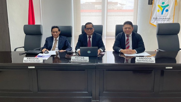 MDP Penjaga Disiplin Profesi, Bukan Pemberi Vonis