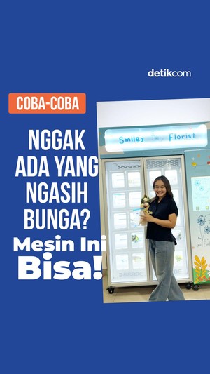 Video: Nggak Ada yang Ngasih Bunga? Mesin Ini Bisa!