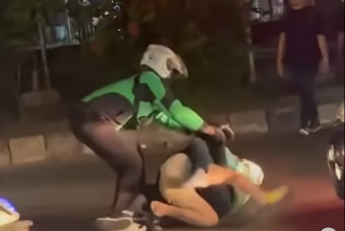 Tanggapan Grab Indonesia Usai Driver-nya Lawan Arah Hingga Adu Jatos