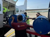 Gayo Masih Terisolir, Pertamina Pasok BBM Pakai Pesawat Perintis