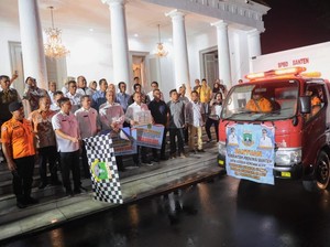 Pemprov Banten Salurkan Bantuan Rp 3 Miliar & Logistik ke Sumatera-Aceh