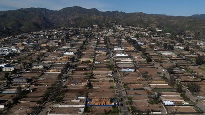 Permukiman Elit Los Angeles Bangkit Lagi Pascakebakaran