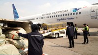 Garuda-Citilink Terbangkan 20 Ton Logistik Bantuan Bencana Sumatera