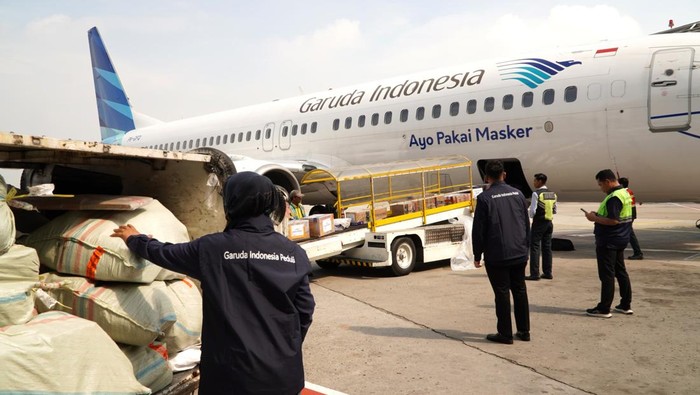 Garuda-Citilink Terbangkan 20 Ton Logistik Bantuan Bencana Sumatera