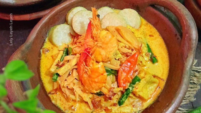 Kreasi sayur lodeh rebung buatan Laily Qodriyah, salah satu pemenang Master Resep Cerita Lodeh Nusantara Bersama Sasa Santan.