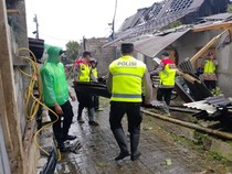 34 Rumah Rusak Imbas Angin Kencang di Wonosobo