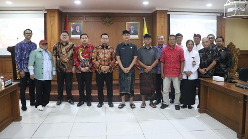 Sekda Badung terima kunker BKSAP DPR RI dalam rangka penguatan diplomasi parlemen dalam isu Ekonomi Biru.