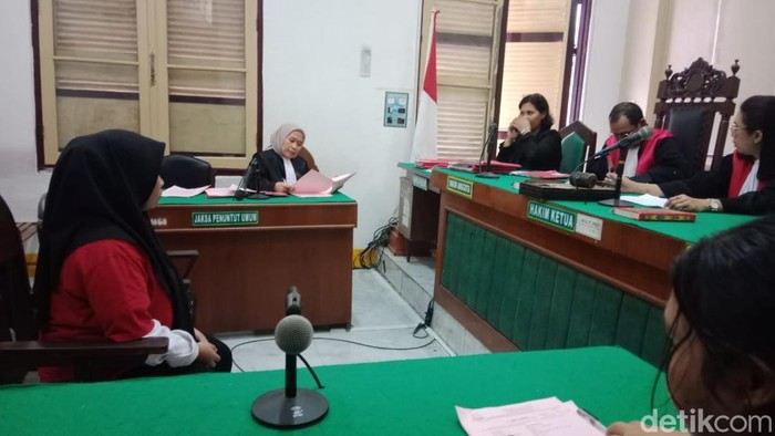 Najma Dituntut 5 Tahun Bui Kasus Buang Bayi Hasil Hubungan Inses