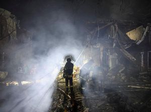 Serangan Udara Rusia Hantam Permukiman di Sloviansk