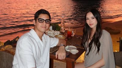 8 Foto Alyssa Daguise-Al Ghazali Baby Moon di Thailand, Bumil Tampil Stylish