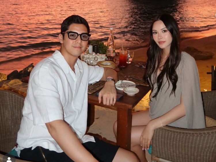 8 Foto Alyssa Daguise-Al Ghazali Baby Moon di Thailand, Bumil Tampil Stylish