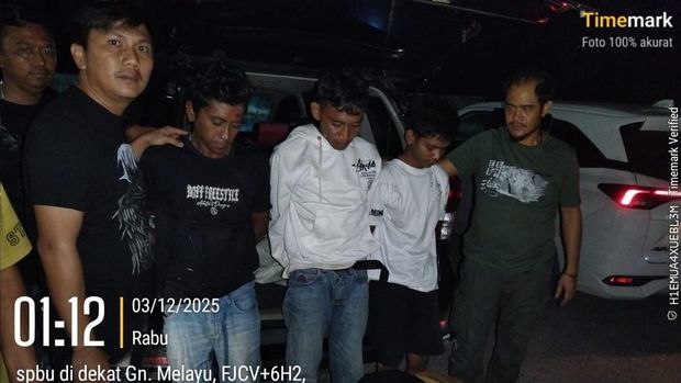Bareskrim tangkap 3 kurir 51 Kg di Sumut (dok. Istimewa)
