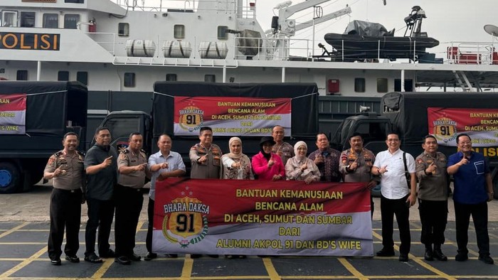 Bhara Daksa Akpol 91 Kirim Bantuan ke Korban Bencana Sumatera