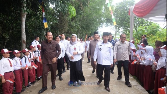 Bupati BBS Turun Dampingi Verifikasi Pemekaran Desa di Muaro Jambi