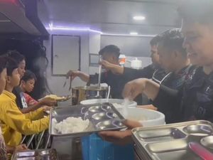 Dapur Lapangan Brimob Tembus Aceh Tamiang, Jamin Pasok Makanan Pengungsi