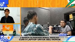 Video: 3 Remaja di Pangkep Bobol Sekolah-Curi 9 Laptop untuk Beli Rokok