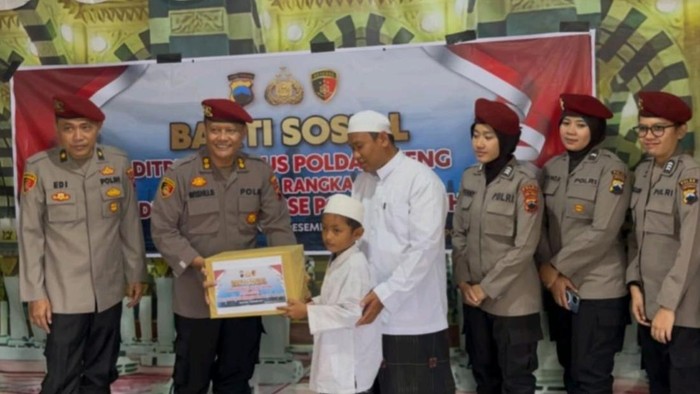 HUT Ke-78 Reserse, Ditreskrimsus Polda Jateng Gelar Baksos di Panti Asuhan