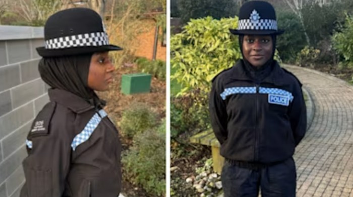 Unik! Inggris Mulai Produksi Hijab Taktis untuk Polisi Wanita