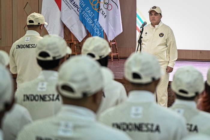 Erick Thohir Sebut Indonesia Bisa Lewati Target 80 Medali Emas SEA Games