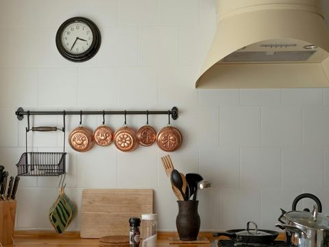 Jam Dinding di Dapur