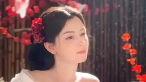 Hanfu yang ia kenakan jadi highlight utama, membuat visual Kimberly terlihat klasik sekaligus elegan. Foto: Instagram Kimberly Ryder