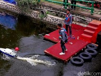 Inovasi Mahasiswa Unjuk Gigi di Kontes Kapal Indonesia UMM