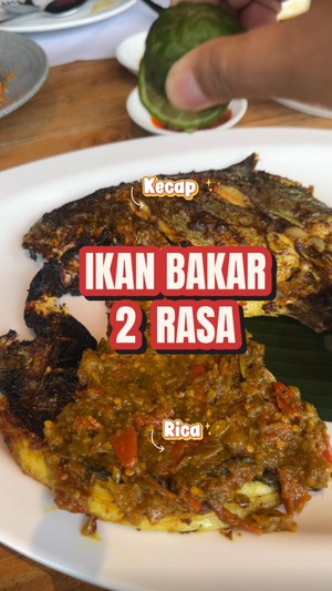 Video: Menikmati Ikan Bakar 2 Rasa dengan Pemandangan Gedung Jakarta