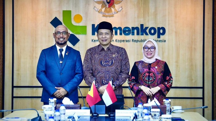 Menkop Terima Audiensi Timor Leste, Bahas Penguatan Kerja Sama Koperasi