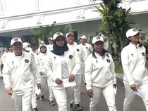 Prabowo Terima Menpora hingga Ratusan Atlet di Istana Jelang SEA Games