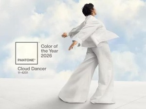 Putih Jadi Warna Tahun 2026 Versi Pantone, Ada Maknanya Lho!