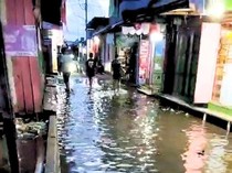 Pesisir Tarakan Mulai Tergenang, Warga Prediksi Besok Puncak Banjir Rob