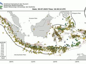 Perbandingan Gempa di Kalimantan dan Pulau Lainnya di Indonesia