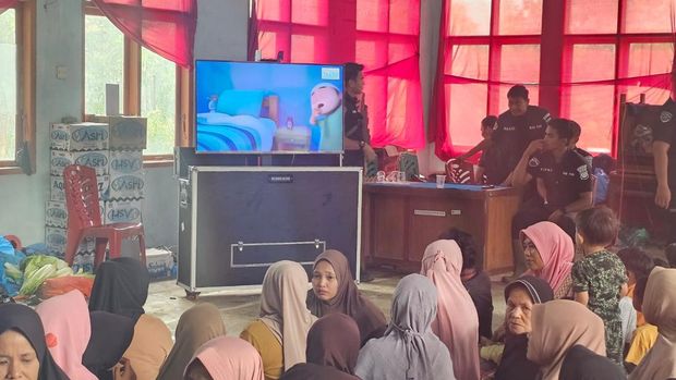 Posko Pengungsian Banjir di Kabupaten Agam, Sumbar