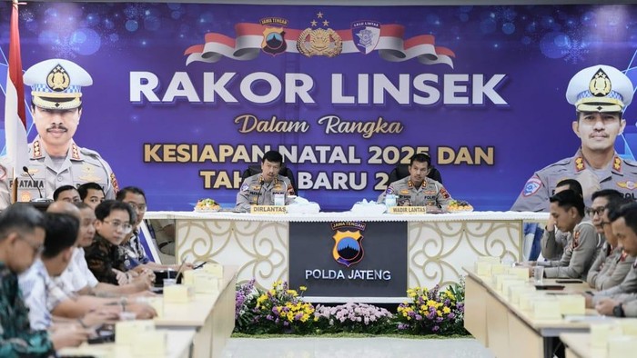 Gelar Rakor Lintas Sektoral, Polda Jateng Pastikan Siap Amankan Nataru