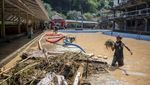 Wisata Lembah Curugan di Bandung Barat Rusak Gegara Banjir