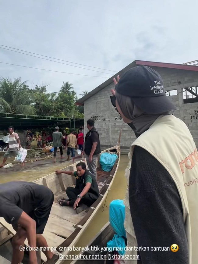 Zaskia Mecca Perlihatkan Kondisi Menyesakkan Lokasi Bencana di Sumut dan Aceh