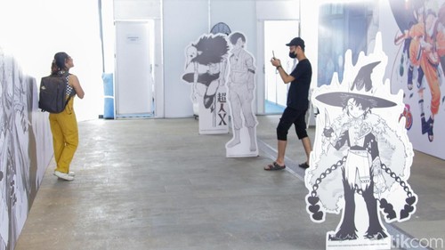 Suasana Festival Komik Shikisai 2025 di M Bloc Space, Jakarta, Sabtu (6/12/2025).