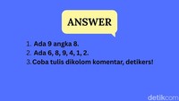 Nah, ini dia jawabannya! Soal nomor terakhir coba tulis di komentar ya. (Foto: Daffa Ghazan/detikHealth)