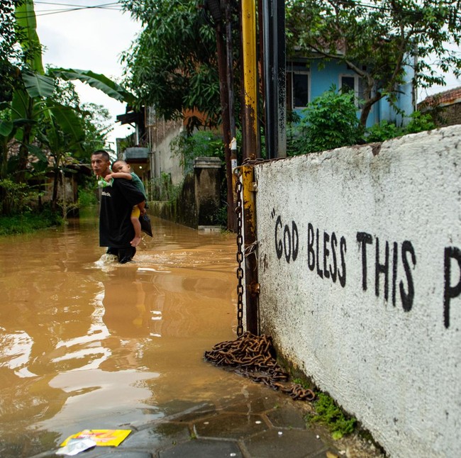 Banjir di Kabupaten Bandung Meluas