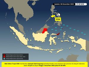 Wanti-wanti BMKG soal Bibit Siklon Tropis di Laut Filipina