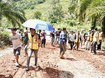 Pemprov Sulsel Kebut Akses Jalan Lintas Provinsi di Perbatasan Lutim-Sulteng