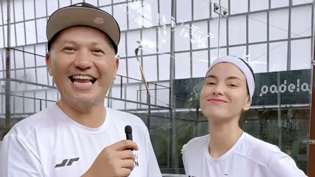 Gading Marten dan Medina Klik, Kalahkan Rizky Febian-Mahalini di Padel Wars