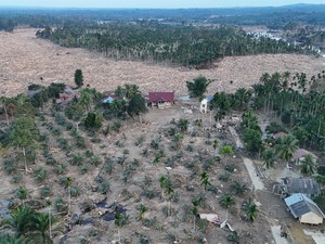 Banjir Bisa Surut, Tapi Karbon Tinggal Selamanya