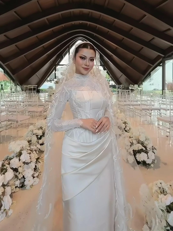 Hanum Mega menikah dengan Rafly Febian, Jumat (5/12/2025).