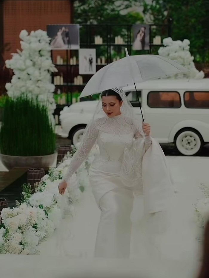 Hanum Mega menikah dengan Rafly Febian, Jumat (5/12/2025).