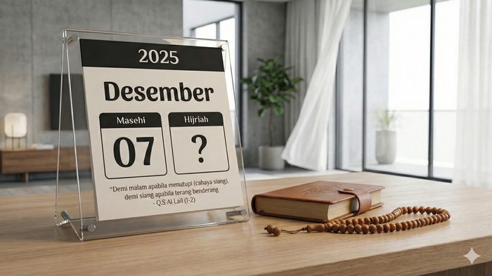 Tanggal Hijriah Hari Ini 4 Desember 2025 Lengkap Kalender PDF-nya