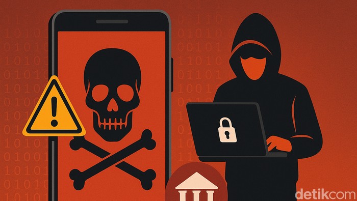 Ilustrasi Malware Android