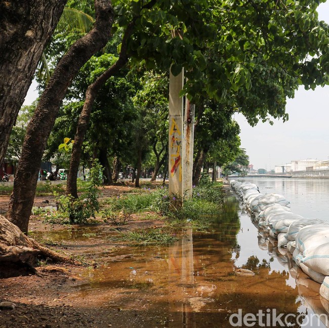 Kali Sunter Meluap, Warga Lagoa Jakut Waspada